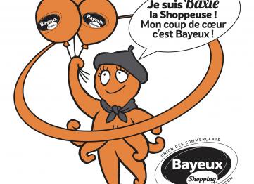Tote Bag Bayeux Shopping Format 29 X 29 Cm